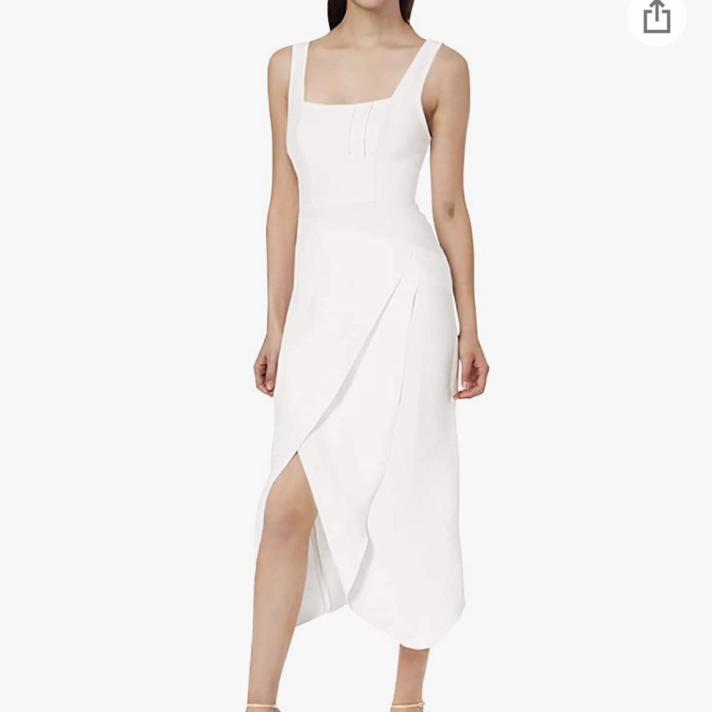 C/Meo collective beautiful white dress